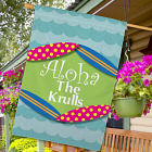 Personalized Summer Welcome House Flag